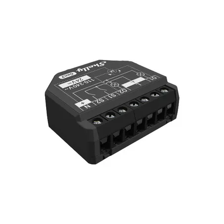 Shelly 2PM Gen3 2-channel Controller, WiFi/Bluetooth (energy measurement)